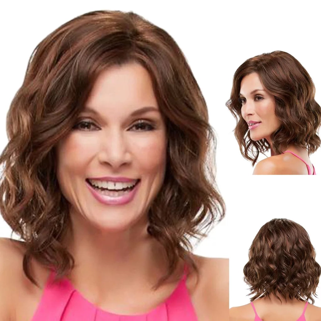 Fashion Women'S Sexy Full Wig Short Wig Curly Wig Styling Cool Wig Human Hair Wigs,Lace Front Wwigs Human Hair on Clearance