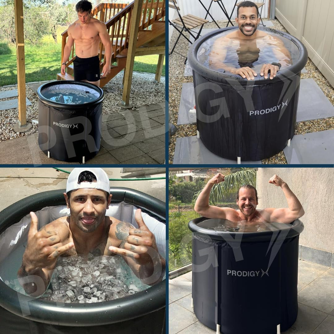 Cold Plunge Pool Ice Bath Tub for Athletes Portable Larger Size NEW