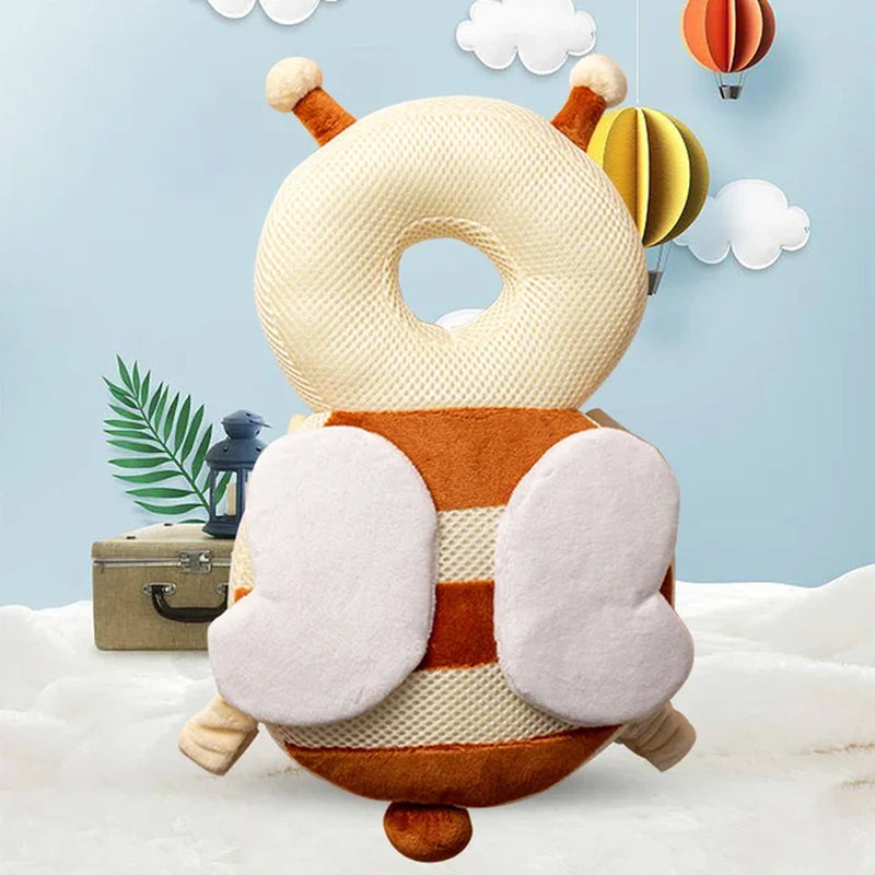 Baby Head Protector Backpack Pillow Soft Cotton Protective Cushion Cartoon Security Pillows Cute Backpack for Baby Walking Crawl