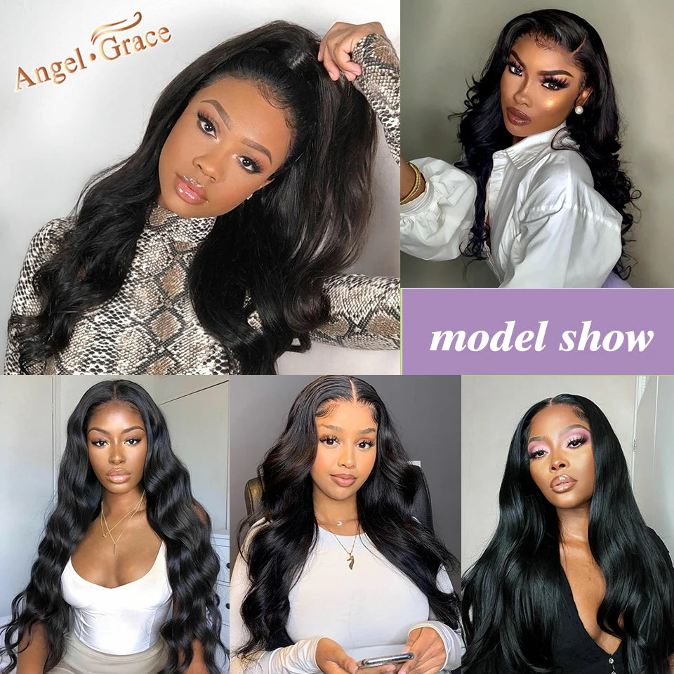 Brazilian Body Wave Lace Front Hair Wig 13X4/13X6 Remy Human Hair Wigs for Woman Pre Plucked Hairline with Baby Hair